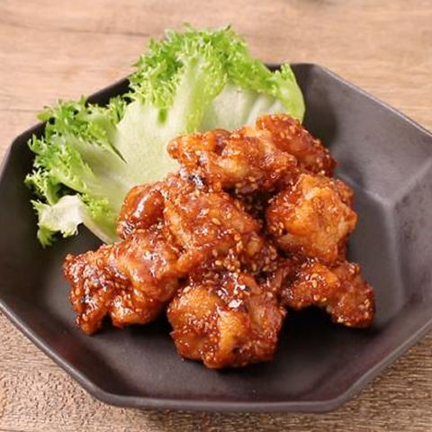 鳥もも肉の甘辛チキン