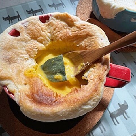 かぼちゃのパイ包みスープ（4人分）